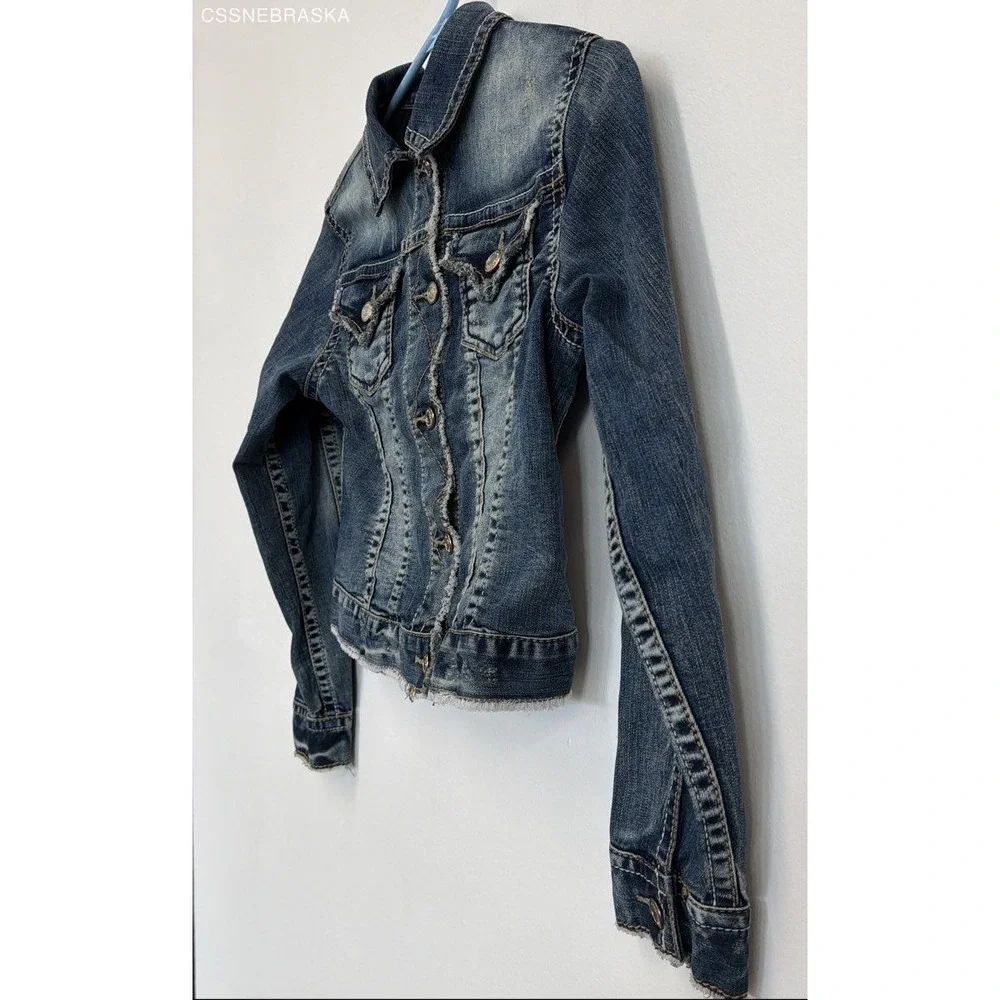Grace Blue Girl denim jacket - Size L‎